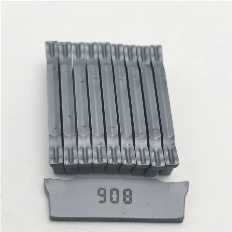 10 шт. DGN 2002J IC908 DGN2002J IC908 режущее лезвие канавки карбидные CNC токарное лезвие аксессуары