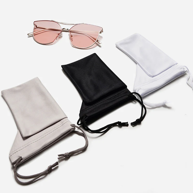

Eyeglasses Pouch Travel Protection Bag Solid Color Fashion Storage Sunglasses Bag Protection Eyewear Accessoires Eyeglasses Case