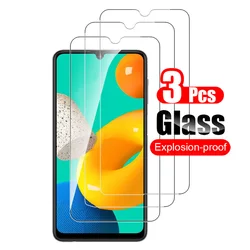 Premium Tempered Glass Screen Protector - 3 Pack, High - Definition Clarity, 9H Hardness (For Samsung M32 4G)