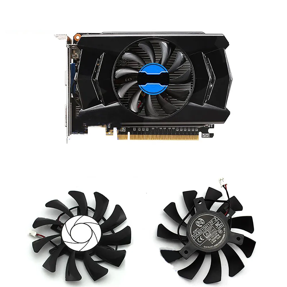 1pc Replacement Cooling Fan for MSI GTX 750ti 750 740 ITX Graphics