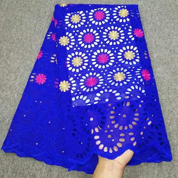 

royal blue lace fabric swiss voile lace in switzerland dubai fabric brode coton africain nigerian lace fabrics high quality5yard