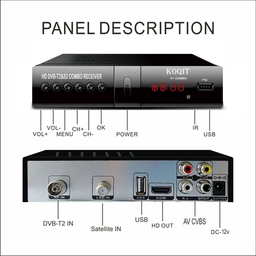 Цифровой ТВ приставка спутниковый приемник finder Wifi IP tv DVB T2 S2 наземная приставка DVB-T2 комбо Ютуб тюнер интернет USB m3u