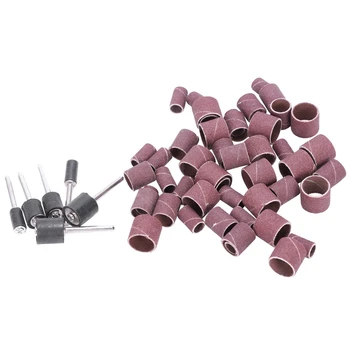 

Jumbo 51pc Drum Sanding Kit - Fits Dremel - Includes Rubber Drum Mandrels - 1/2, 3/8 & 1/4 inch