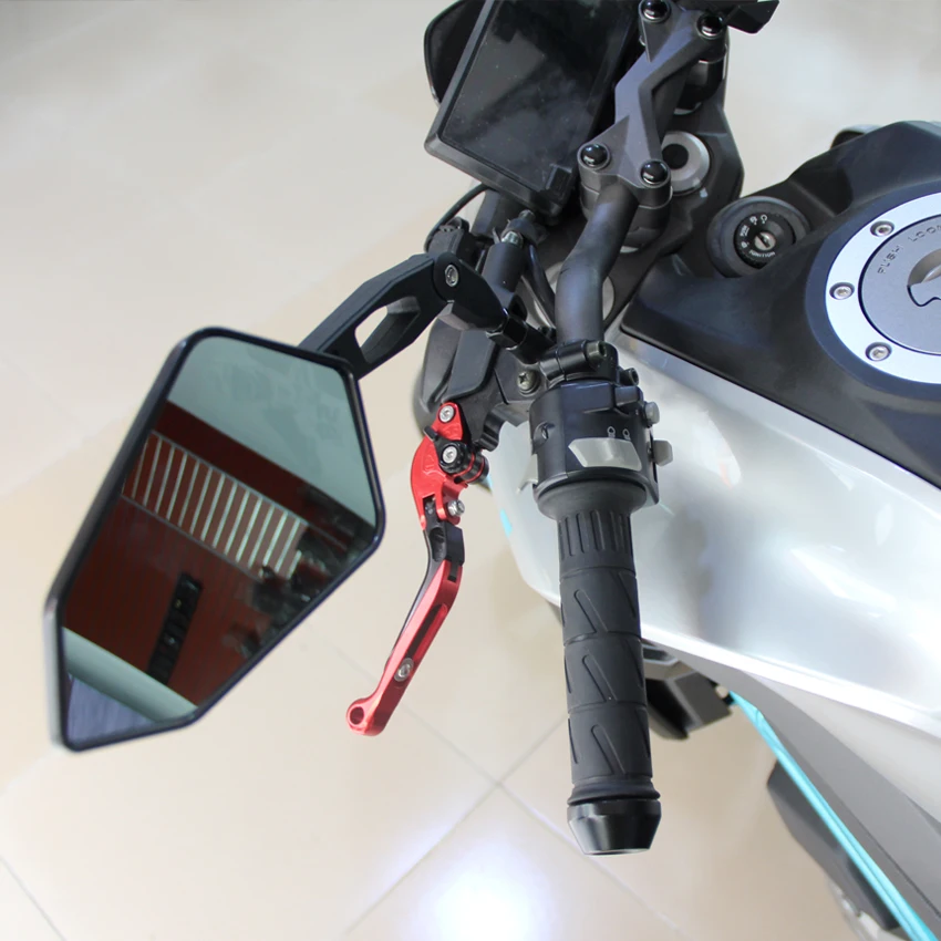 Зеркало мотоциклетное боковое зеркало заднего вида для Yamaha MT-25 MT-03 MT09 FZ09 MT07 FZ07 FZ10 MT10 FJ09 XJ6 XJ6-N FZ6
