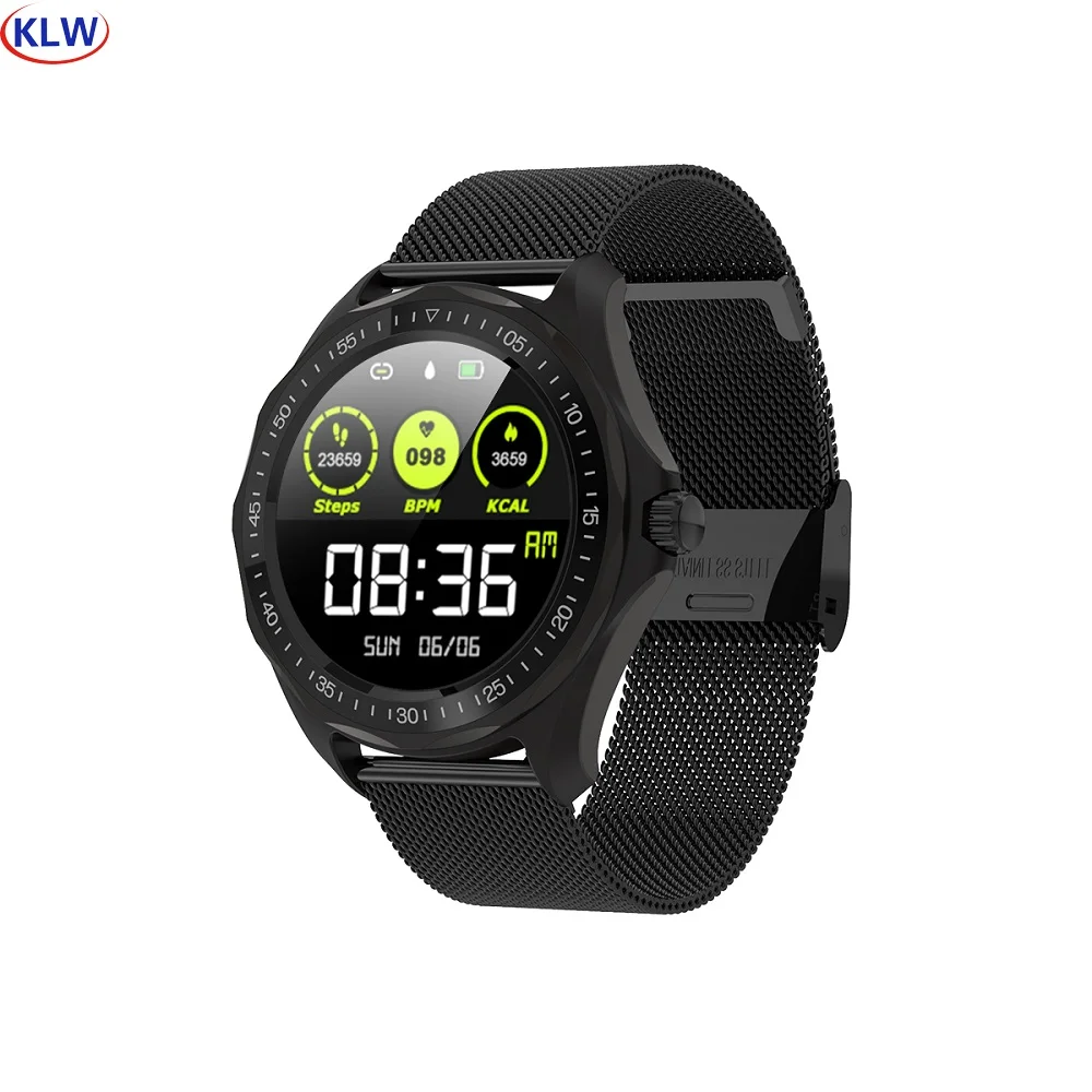 

2020 New S09 HD Display Touch Screen IP68 Waterproof Pedometers Message Reminder Long Standby Sport Smart Watch for Ios Android