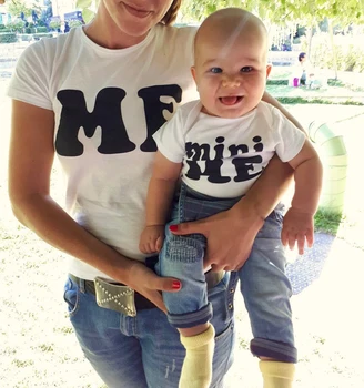 

Me Mini Me Mother Baby Matching Outfit Mommy and Me Shirts Mother Daughter Gift Mother Son Shirts Baby Shower Gift Mother's Day