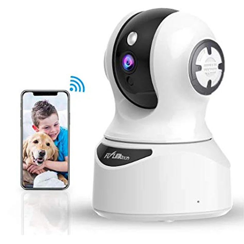 Flylinktech 1080P HD IP Camera 2-Way Audio Night Vision Motion Detection CCTV WiFi ip Cameras Indoor Home Security Baby Monitor