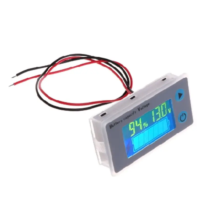 

JS-C3312V LCD Lead-Acid Battery Capacity Indicator Electric Voltmeter Battery Capacity Tester Coulometer Voltage Meter