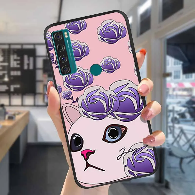 3D Relief Silicone Cartoon Embossed Covers - Durable Back Case Bumper Coque