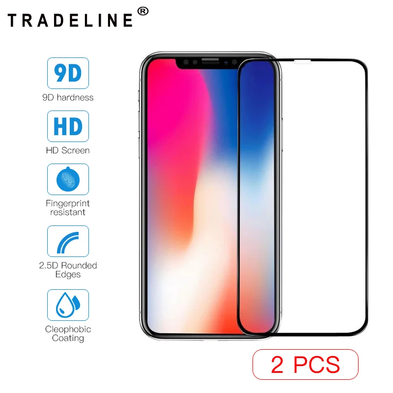 

Tempered Glass Film For iPhone 11 Pro Max Screen Protector 3D Full Cover Protective iphone 11 new 2019