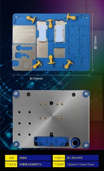 

pcb holder MECHANIC MR8 for IPhone 8P 8 7P 7 6S Multi-Function Explosion-Proof Motherboard CPU NAND Fingerprint Repair PCB Holde