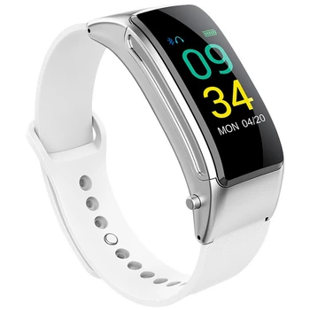 

B31 Bracelet Smart Bracelet with Bluetooth Headset Call Smart Watch with Peeter Sleep Monitor Call White