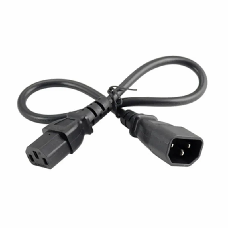 IEC 320 3-Pin C14 Male To C13 Female Main Power Extension Cord Lead Cable 0.3M/0.5M/1M/2M/3M | Электроника