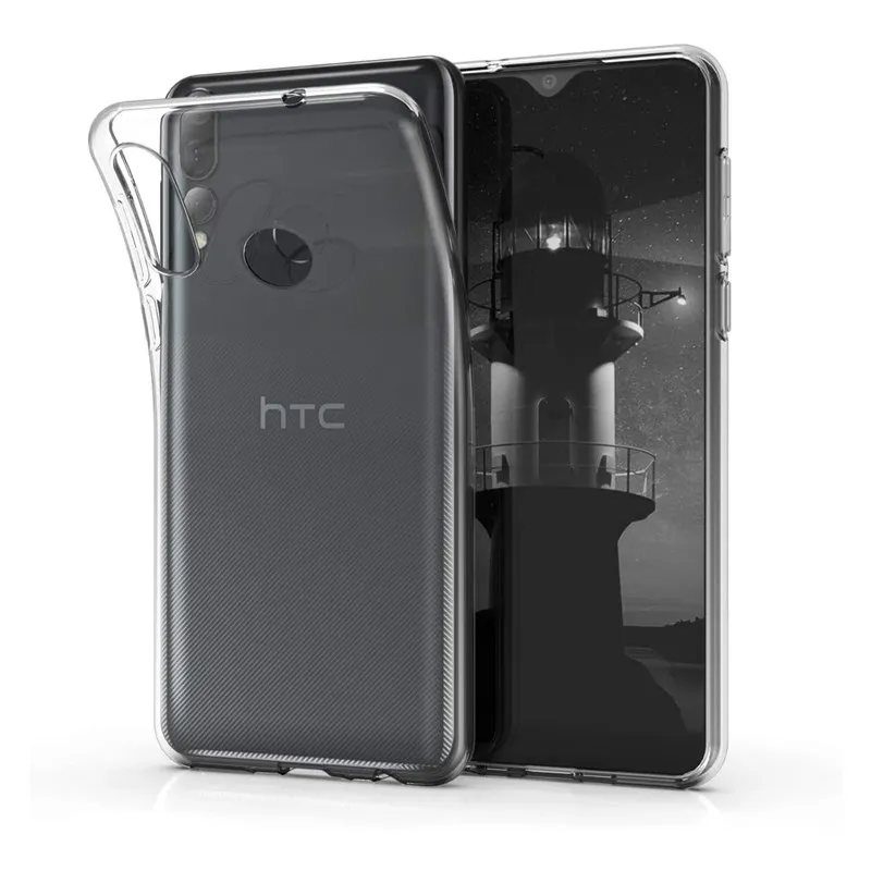 Супер тонкий прозрачный мягкий чехол для HTC Desire 12 19 19S Plus 10 Evo M7 M8 M9 M10 телефона U12 Life
