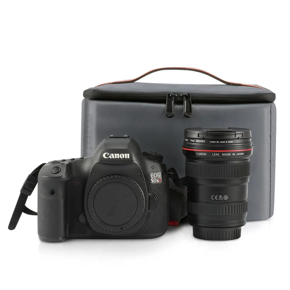 Kattee DSLR чехол для камеры с внутренней линзой сумка на молнии водонепроницаемая