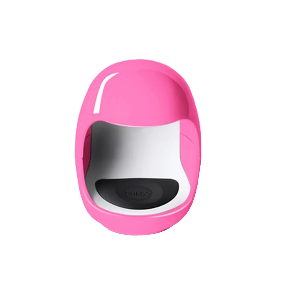 3W USB мини-лампа для ногтей портативная УФ светодиодная лампа для фотополимеризации 30s быстрая сушка отверждения света для гель-лака - Цвет: Розовый