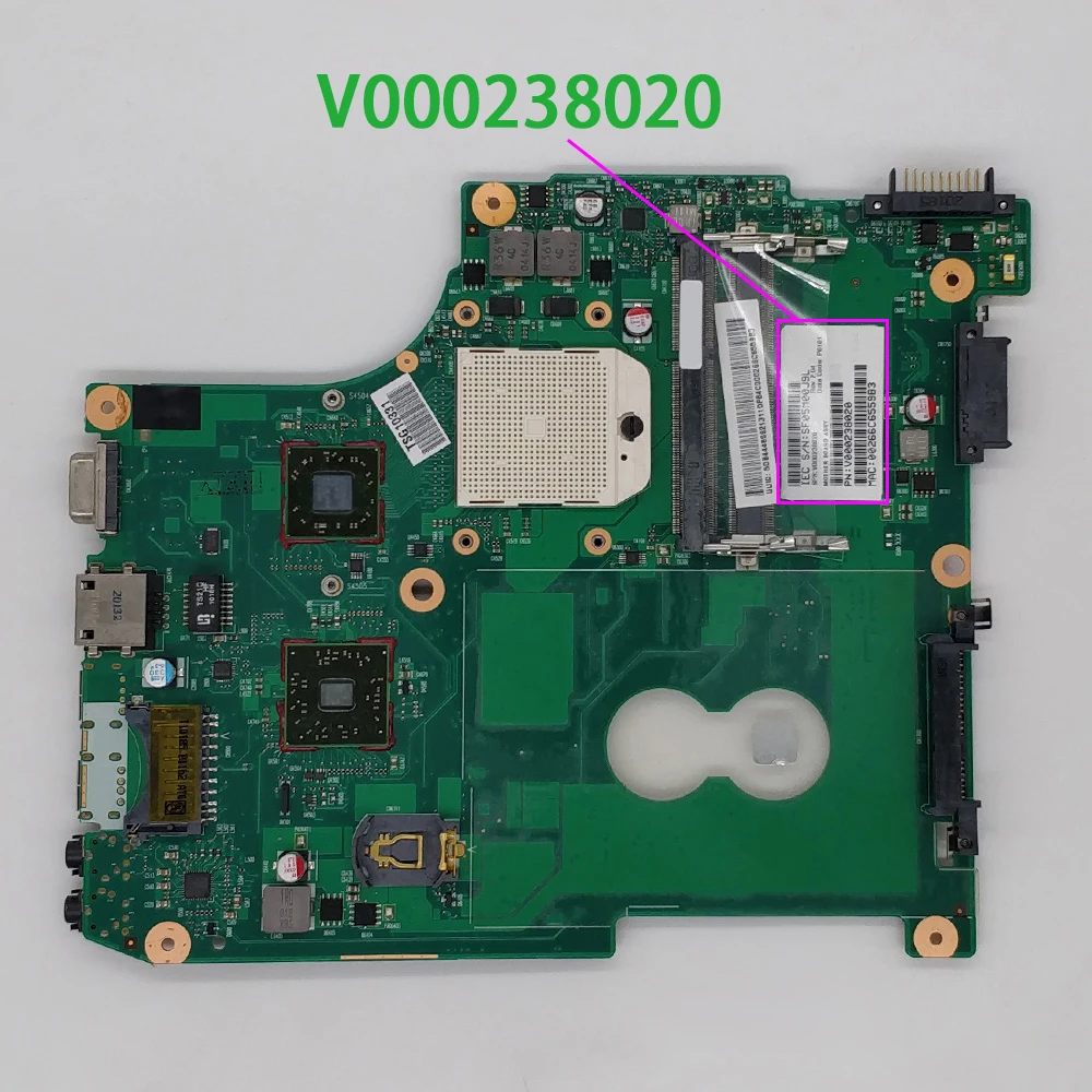 Оригинальная материнская плата V000238020 6050A2357601-MB-A01 для ноутбука Toshiba Satellite C640D C645D