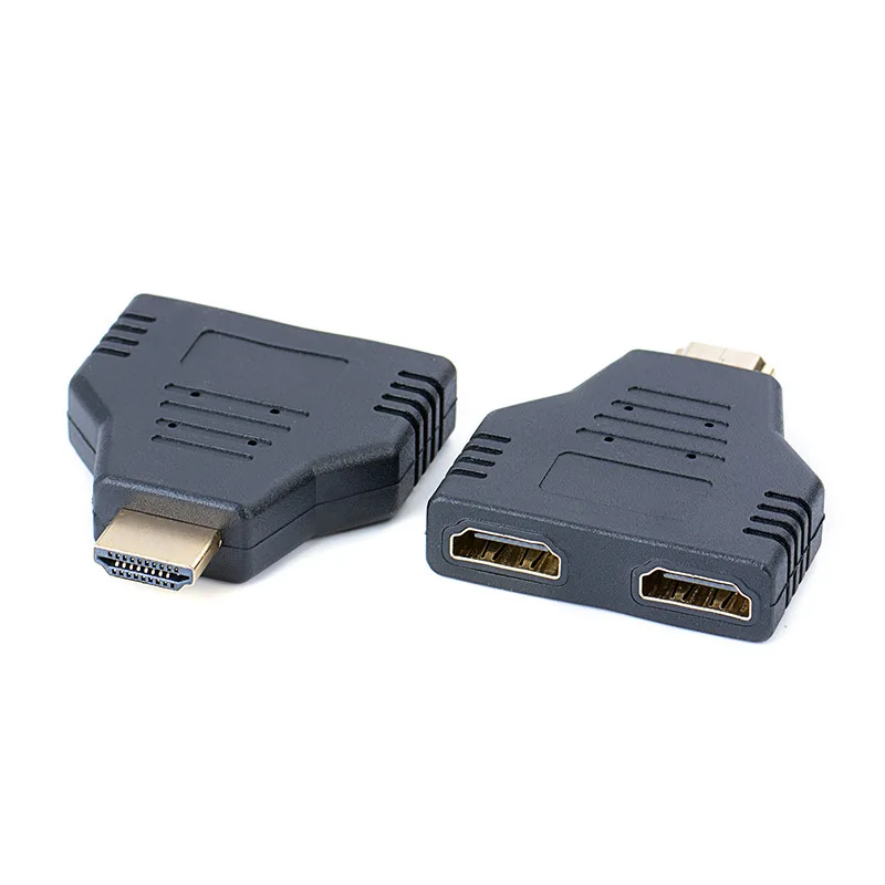 Адаптер HDMI yi fen er HD один вход и два выхода a Revolution переключателя мама используются