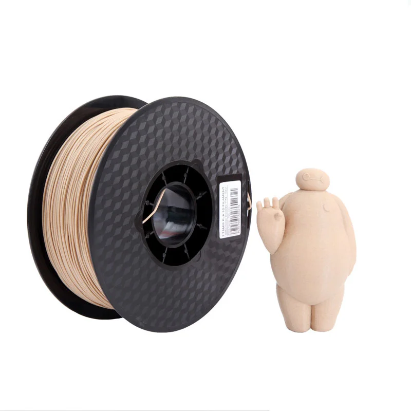 

3d Printer Filament Wood PLA 1.75mm Light Wooden Color 3d Printing Material pla Dark Wood 1kg Sample