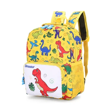

New Printing dinosaur School bag children kindergarten 2-3-5 years old female baby child girl boy Cartoon Cute backpack tide