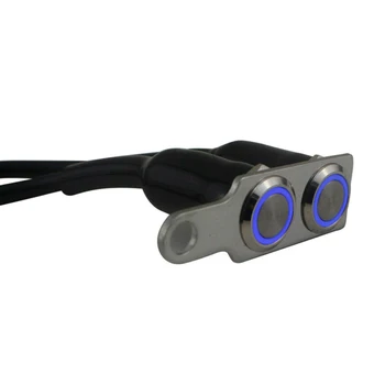

New Dual ON-OFF Push Button 12V Waterproof LED Motorcycle Handlebar Switch Brand New And High Quality 12 Volt DC Electrical Syst