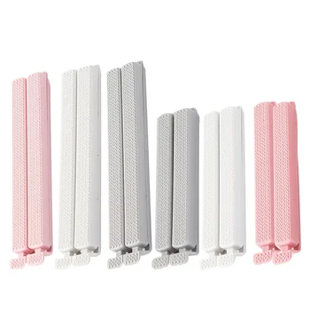 

12 Pcs Sealing Clip Food Preservation Sealing Clip Snack Bag Sealing Clip Sealing Device for Home Food (Large Pink/Large Beige/L