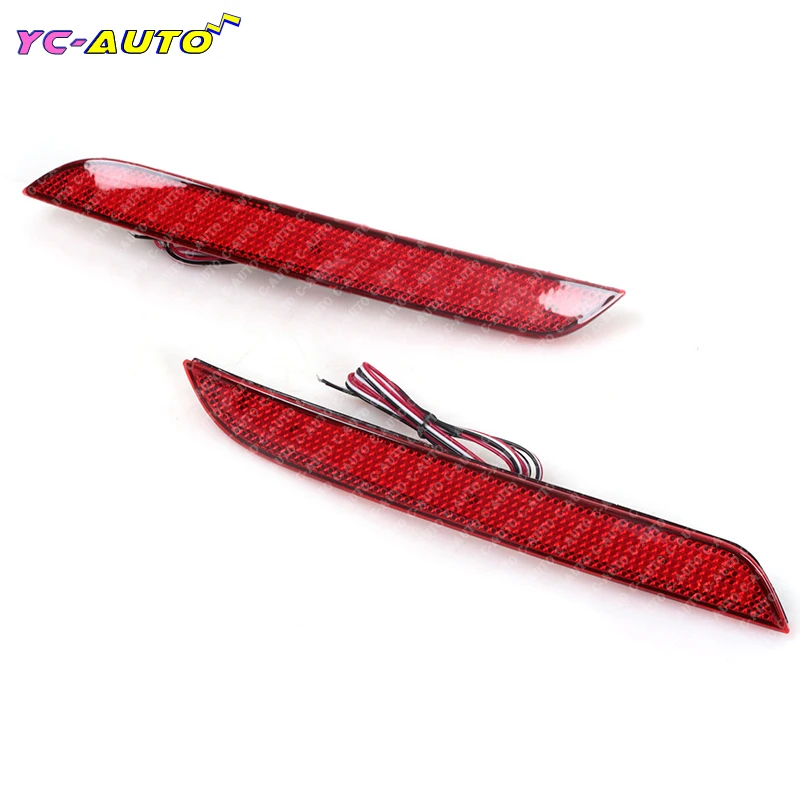 

1 pair Car Red Rear Bumper Reflector LED Brake Light For BMW 3-Series F30 F31 F35 F34 4-Series F32 F33 F36 (CA180) car-styling