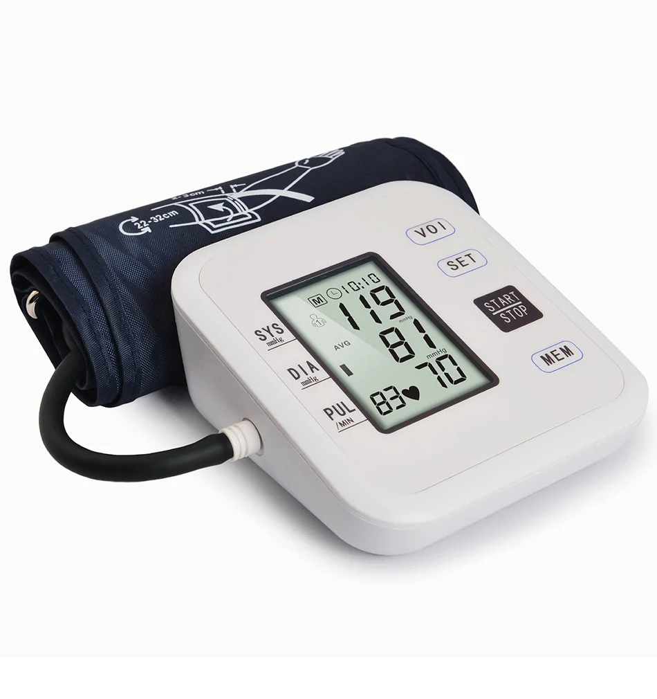 Цифровой тонометр для измерения артериального давления, медицинское оборудование, ЖК-аппарат для измерения давления, домашний измеритель сердечного ритма