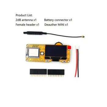 

DSTIKE Deauther MINI ESP8266 WIFI Development Board OLED NodeMCU