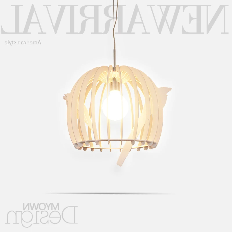 

Modern Minimalist Cage Restaurant Chandelier Living Room Lights Bedroom Lamp Chandelier Lighting Bed lampen industrieel