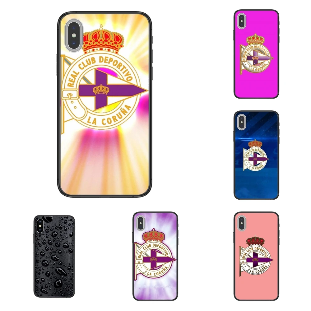 For Redmi Note 10 9 9S 9T 8 8T 7 6 5 5A 4 Pro Max 4G 5G Spain S Deportivo La D Coruna Fc Soccer Logo TPU Phone Cover Shell En | Мобильные