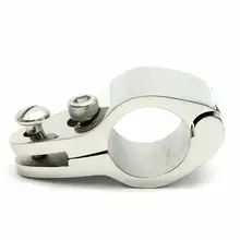 Для 7/"(22 мм) петля челюсти морской заменитель зажима 2 шт нержавеющая сталь