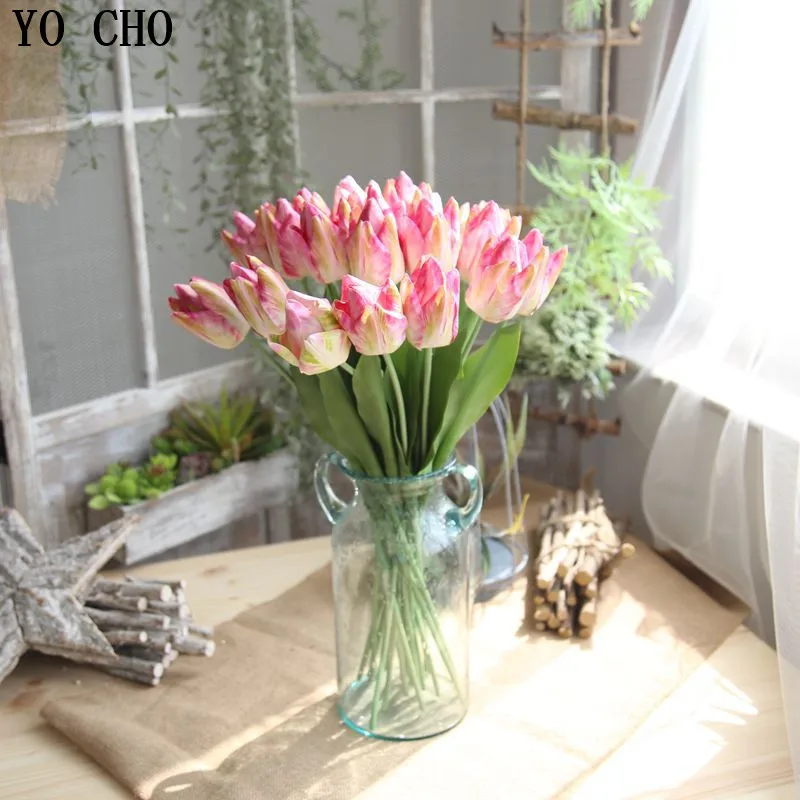 YO-CHO-High-Quality-3D-Print-Tulip-Big-Simulation-Flower-Real-Touch-Wedding-Flower-Bouquet-Fake (3)