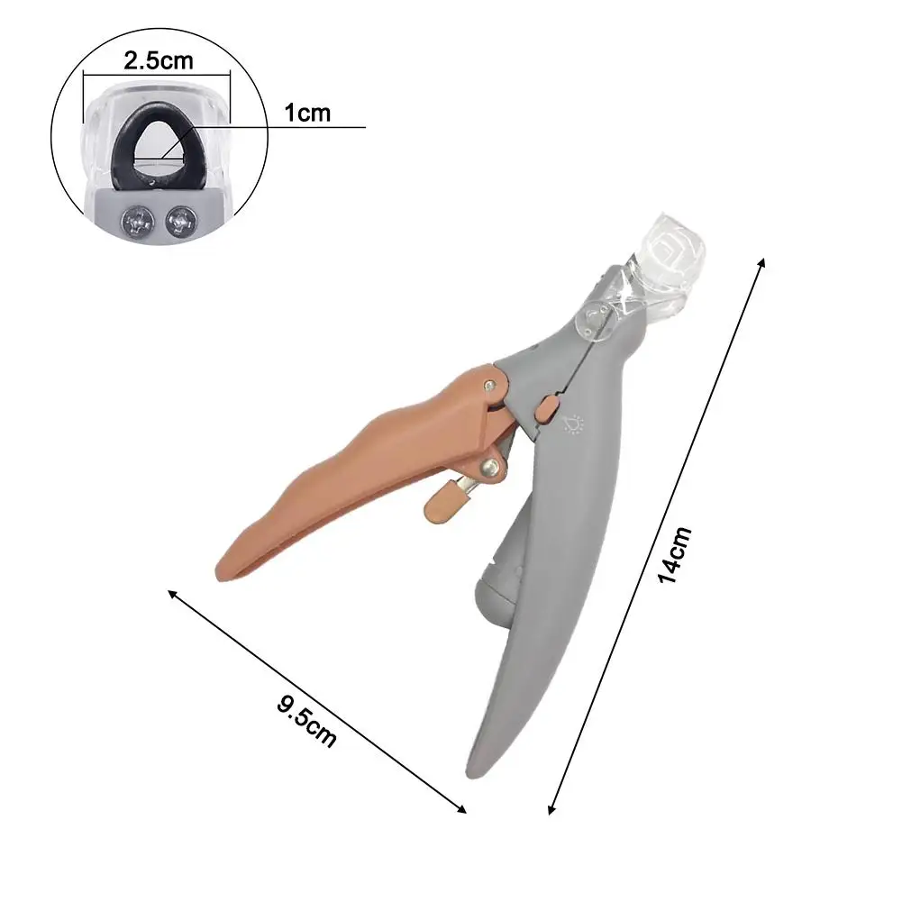 Профессиональные магические ножницы и щипчики для ногтей для домашних собак с светодиодный подсветкой, уход за кошкой, собаки, Электрические шлифовальные машины, ножницы, коготь