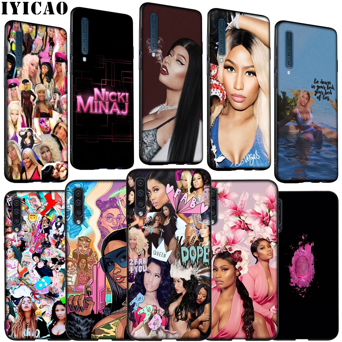 

Rap singer Nicki Minaj Soft Silicone Phone Case for Samsung Galaxy A70 A60 A50 A40 A30 A20 A10 M10 M20 M30 M40 Cover