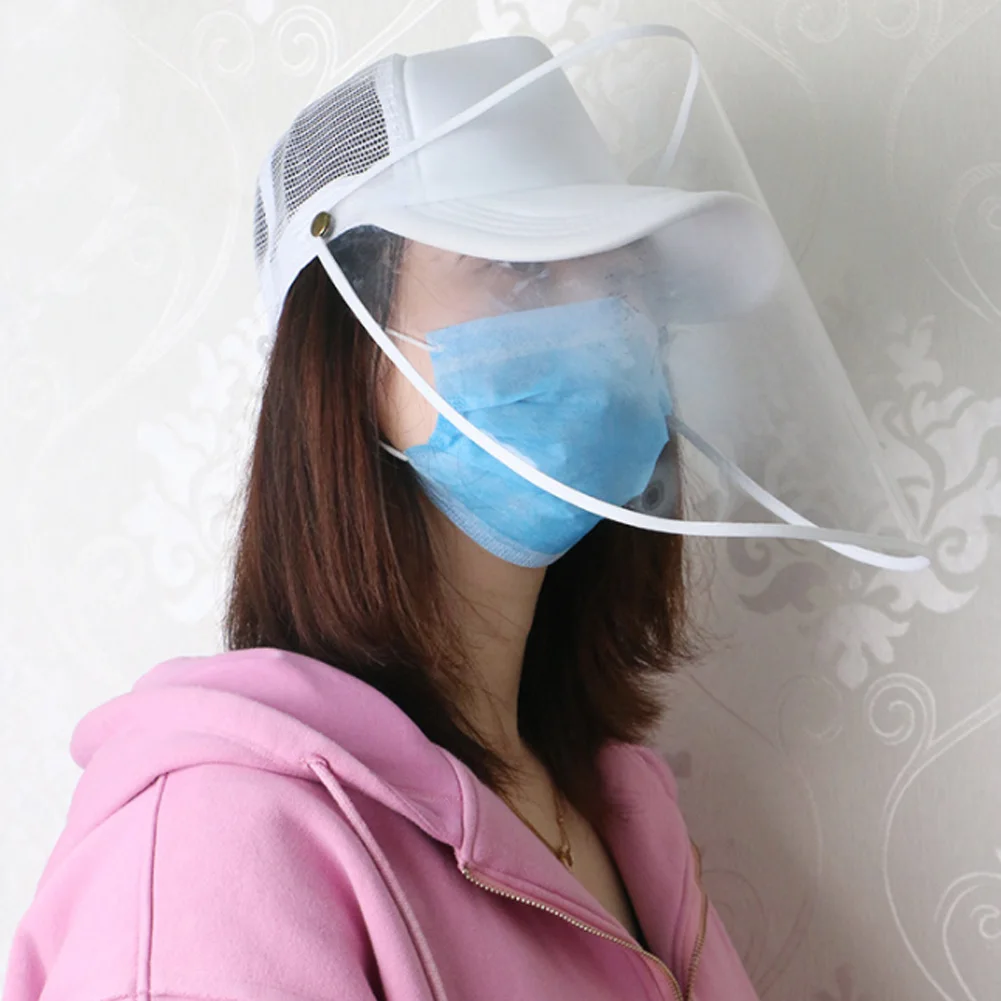 

Protective Facial mask Particulate Respirator Anti-Spitting Splash Hat Windproof Sand Dustproof Windshield Hat