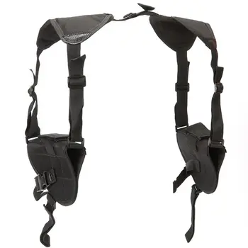 

Portable Sports Left Right Hand Tactics Double Shoulder Holster Bag Airsoft Part Y1QE
