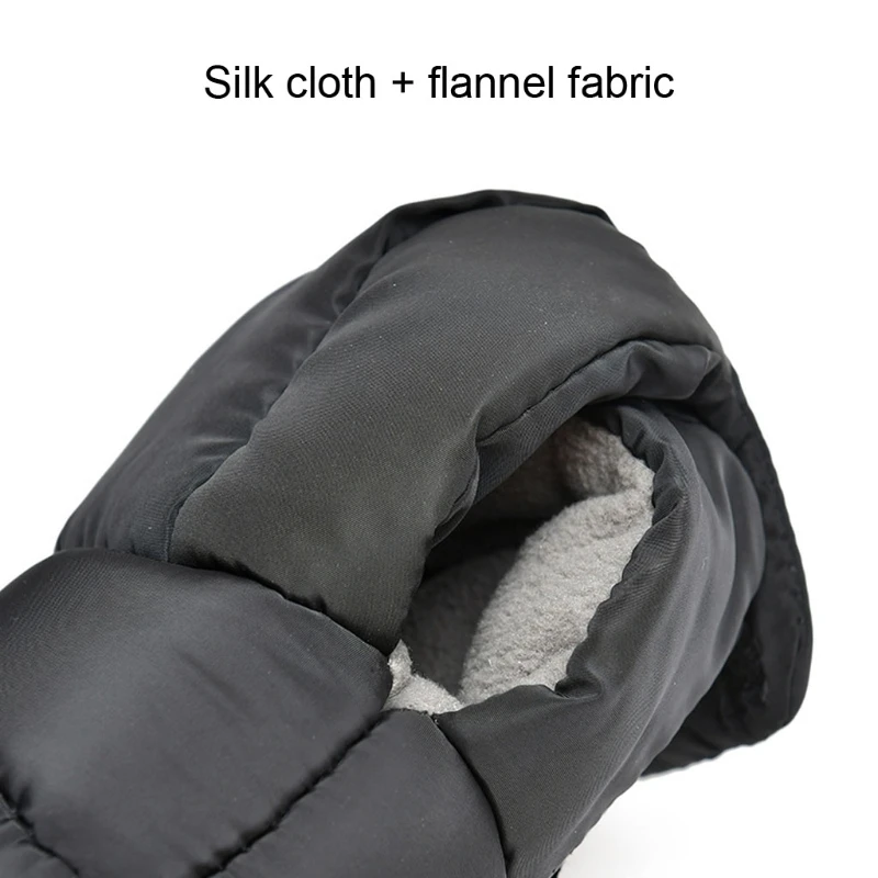 Extra Thick Winter Warm Stroller Gloves Warmmuffs Waterproof Anti-Freeze Hand Muff Kids Baby Pram Pushchair Warmer