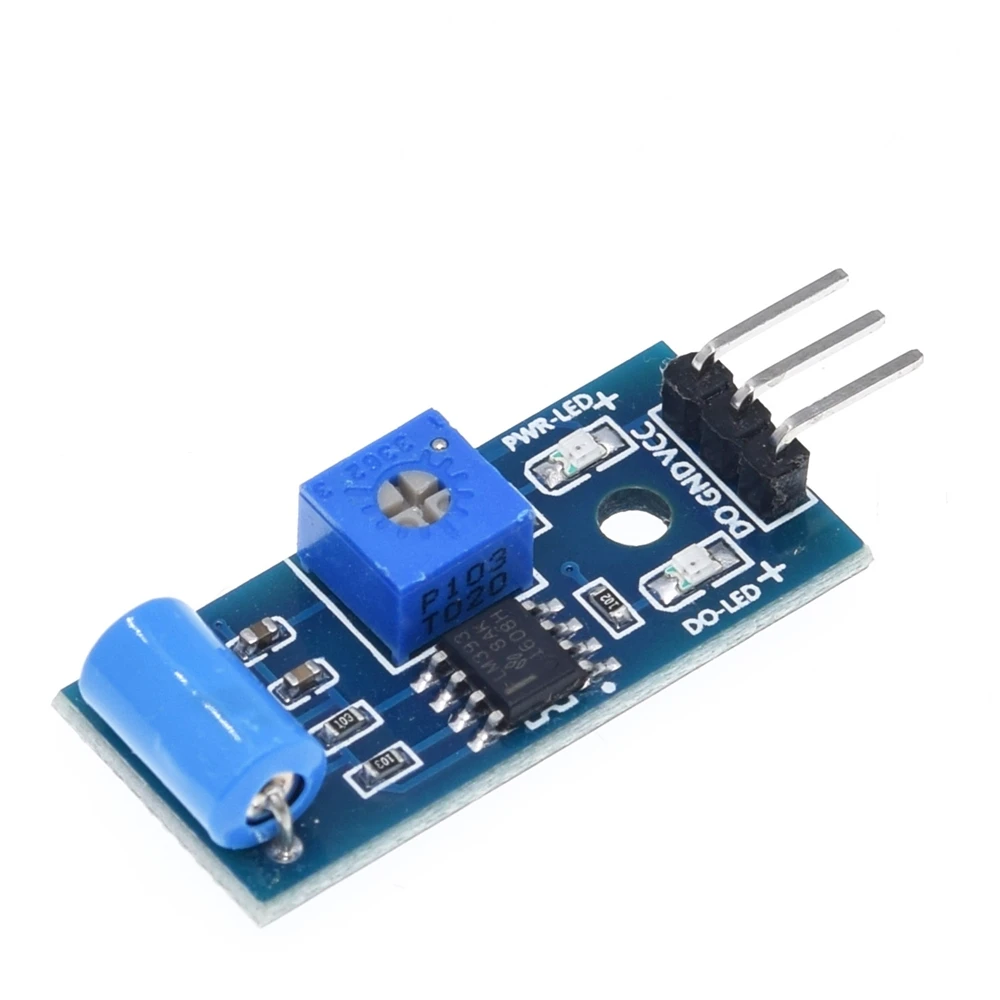 TZT 1/3PCS normalerweise geschlossen typ vibration sensor modul Alarm sensor modul Vibration schalter SW-420 für arduino – Detail 3