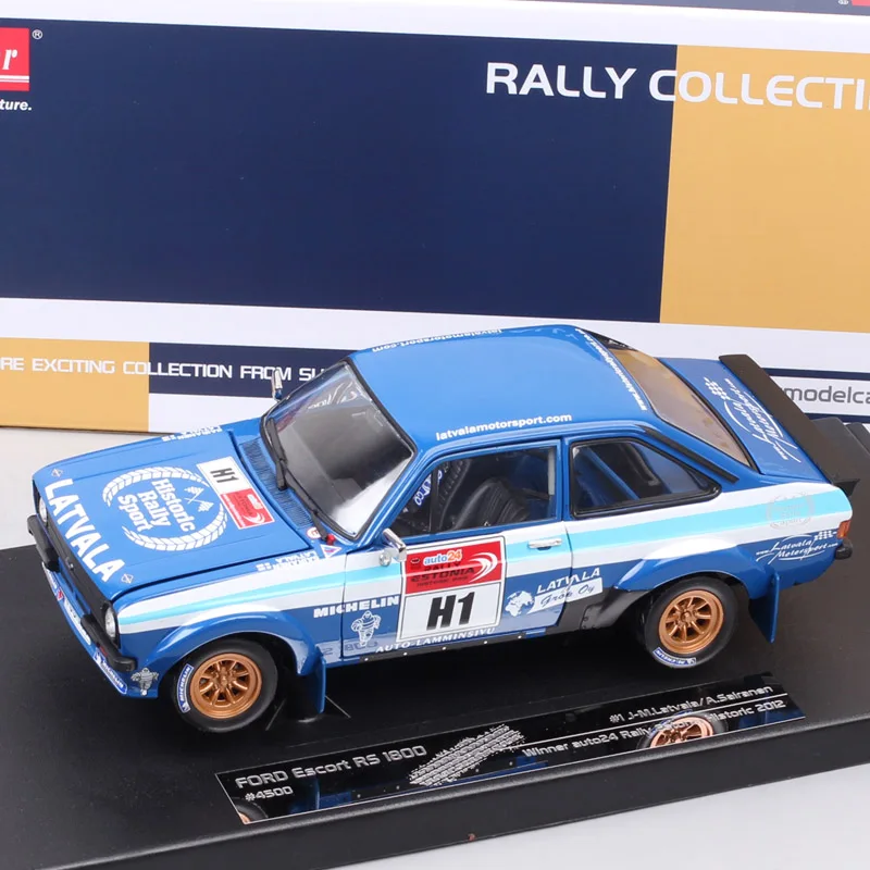 

Sun Star 1/18 Ford Escort RS1800 Auto 24 Rally Estonia Historic 2012 Big Scale Car Model Racer #1 La Diecasts & Toy Vehicles Boy