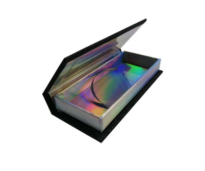 

OEM custom empty eyelash packaging and eyelash packaging box magnet close from China factory ---PX2053