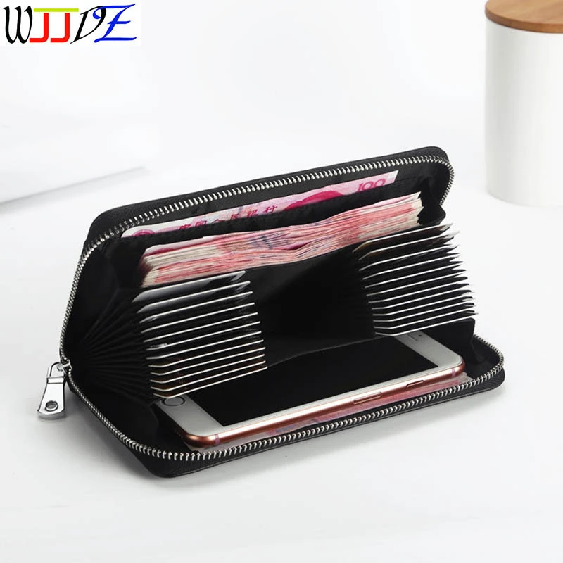 Monederos de cuero cartera fina con monedero, nuevo diseño, precio de wjjdz|Carteras| - AliExpress