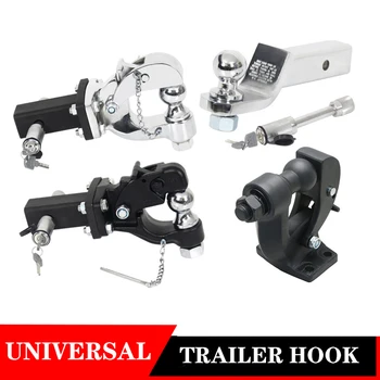 

Heavy Duty Steel Trailer Bar Plug Towing Bar 4x4 trailer Multi-function Double Hitch Receiver