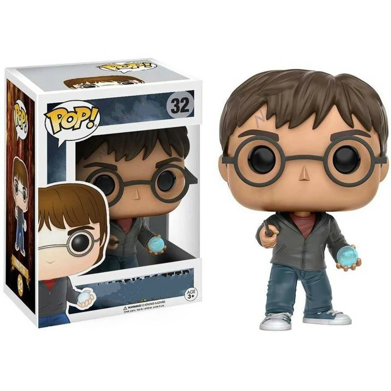 Funko Pop Harri Potter Снейп Луна Добби Минерва фильм виниловые фигурки экшн и игрушки Коллекционная модель игрушки для детей