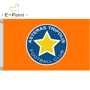 

Flag of Greece Asteras Tripoli F.C. 3ft*5ft (90*150cm) Size Christmas Decorations for Home Flag Banner Gifts