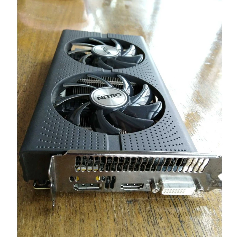 SAPPHIRE RX 460 4GB Graphics Cards GPU AMD Radeon RX460 4GB Nitro Screen Video Cards Computer Game Map Videocard HDMI