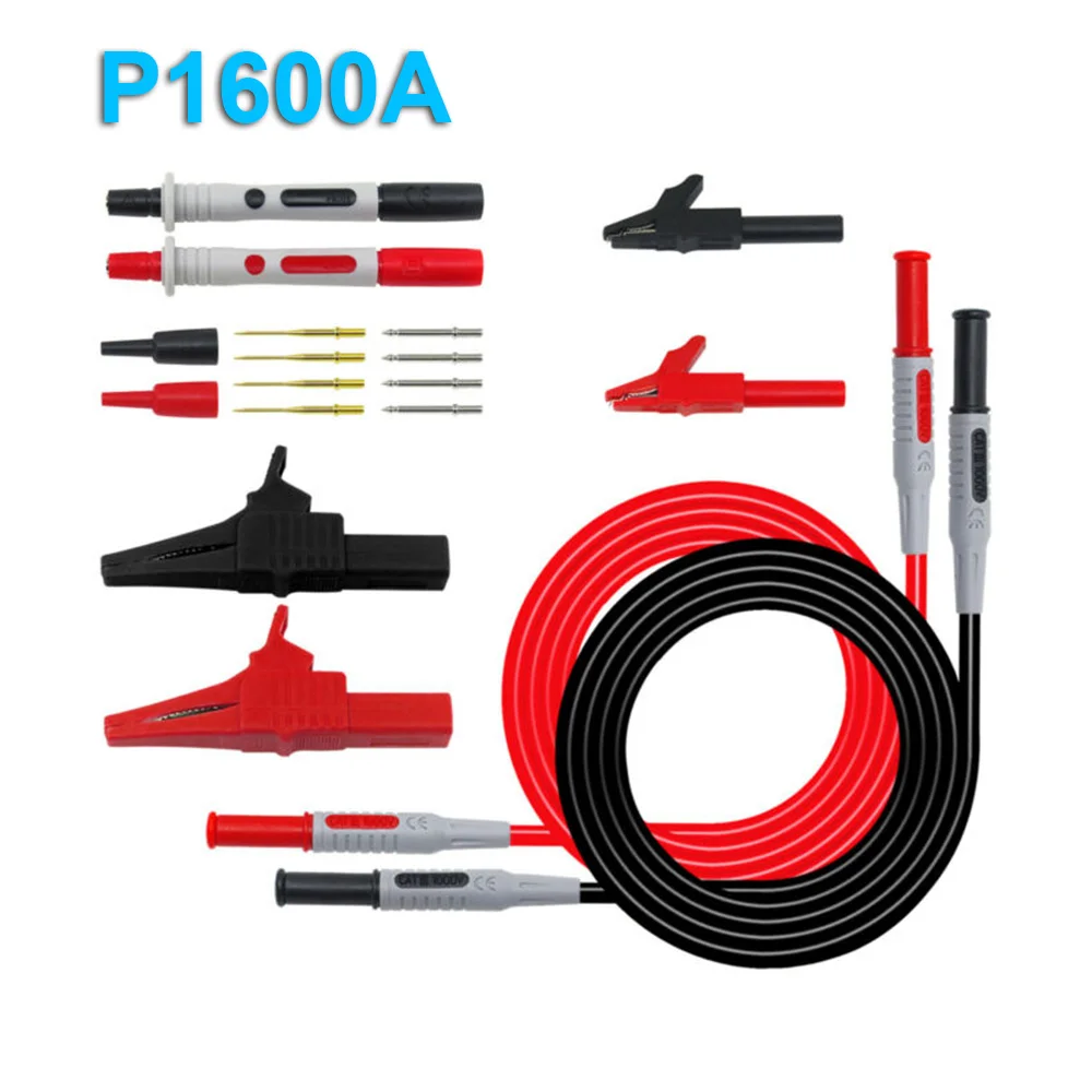 

Automotive Test Lead clip Multimeter Kit Insulation Piercing For FLUKE