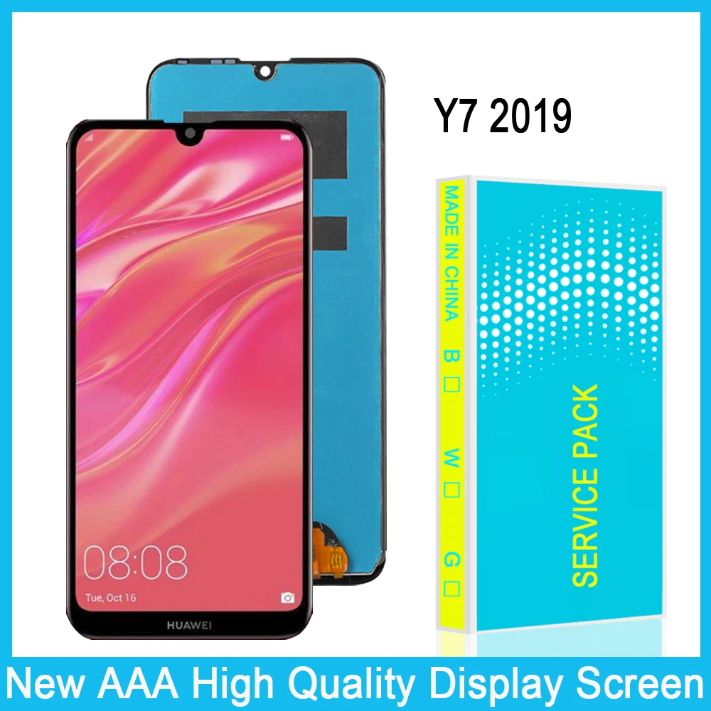

LCD Display Replacement For HUAWEI Y7 2019 LCD Touch Screen Digitizer For Huawei Y7 Pro 2019 Y7 Prime 2019 DUB-LX3 LX1 L23 L21