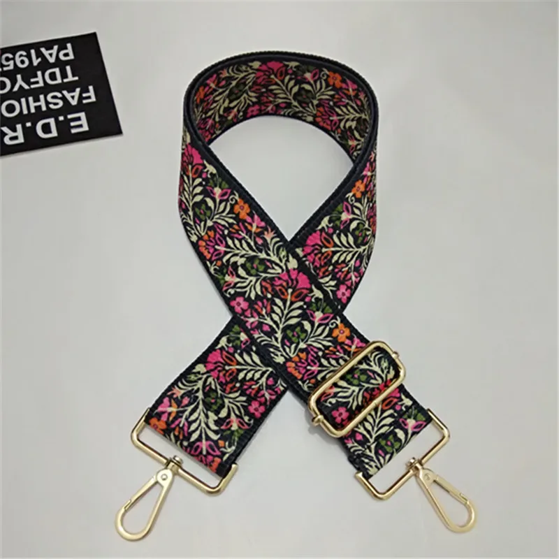 V HJKL120x5cm нейлоновая цветная сумка на ремне аксессуары для женщин Радужная Регулируемая Вешалка на плечо сумка на ремне Декоративная Сумка - Цвет: V