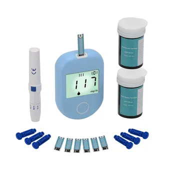 

Blood Glucometer Household Smart Auto- Coding Glucose Test Strips and Lancets Fast Shipping within 24 hours Medical Device